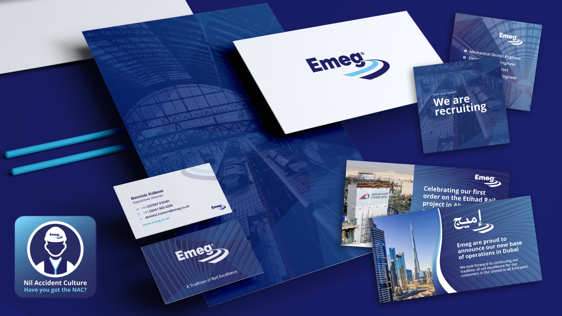 Emeg corporate stationery pack