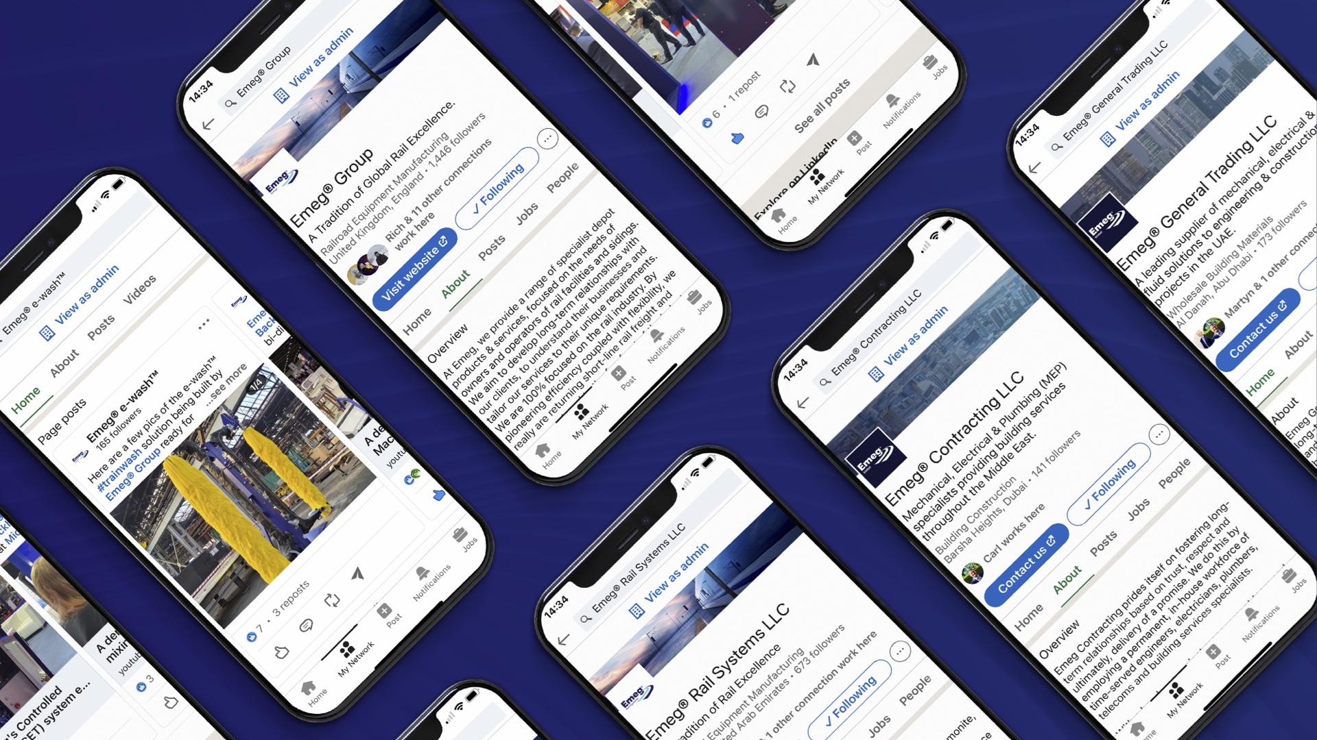Emeg social media post templates